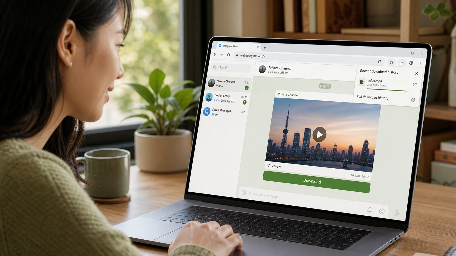 Free Private Telegram Video Saver