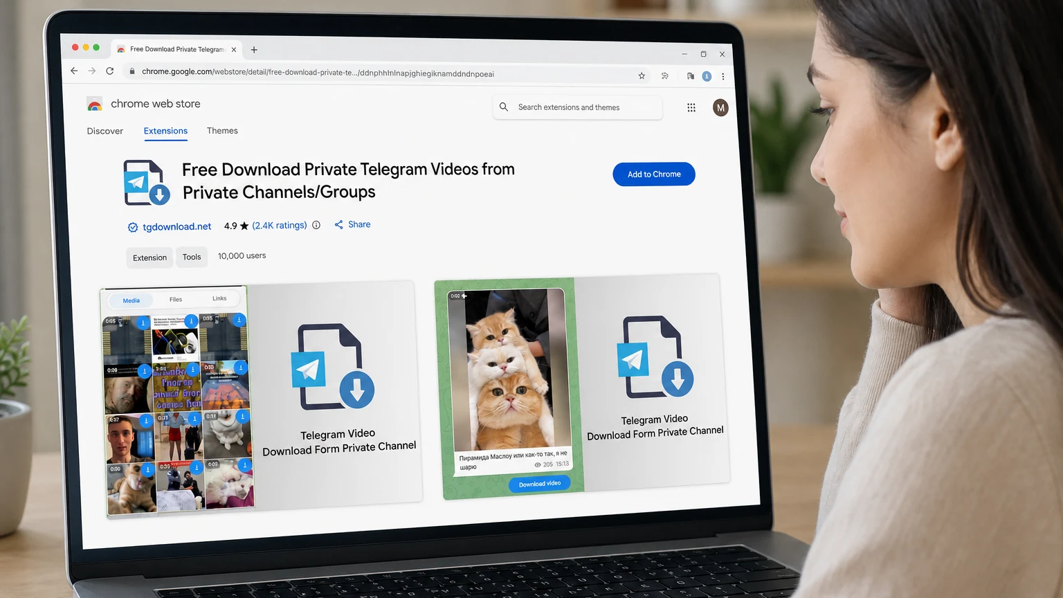 Free Private Telegram Video Saver on Web K